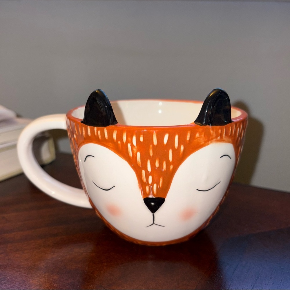 Cute Fox Ceramic Mug
